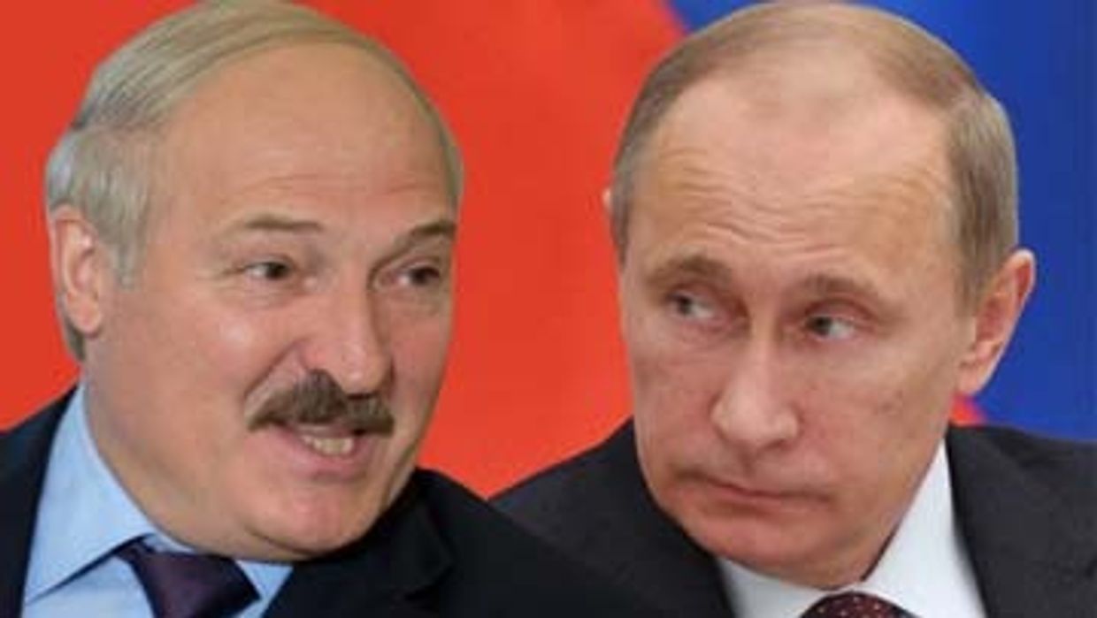 Александр Лукашенко и Владимир Путин