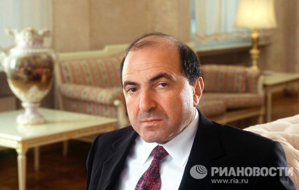 Заместитель сектераря Совета безопасности Борис Березовский, 1997 г.