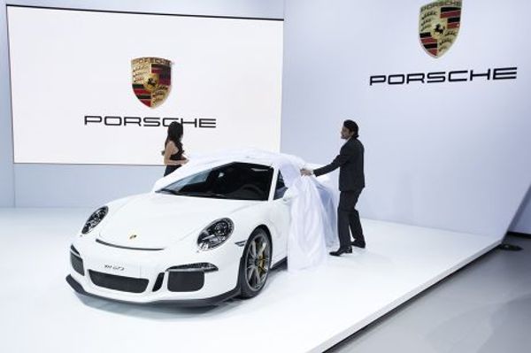 Porsche GT3 на Международном автосалоне в Нью-Йорке-2013