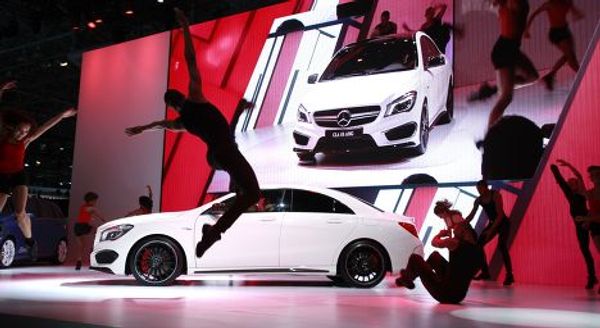 Mercedes-Benz CLA45 AMG на Международном автосалоне в Нью-Йорке-2013