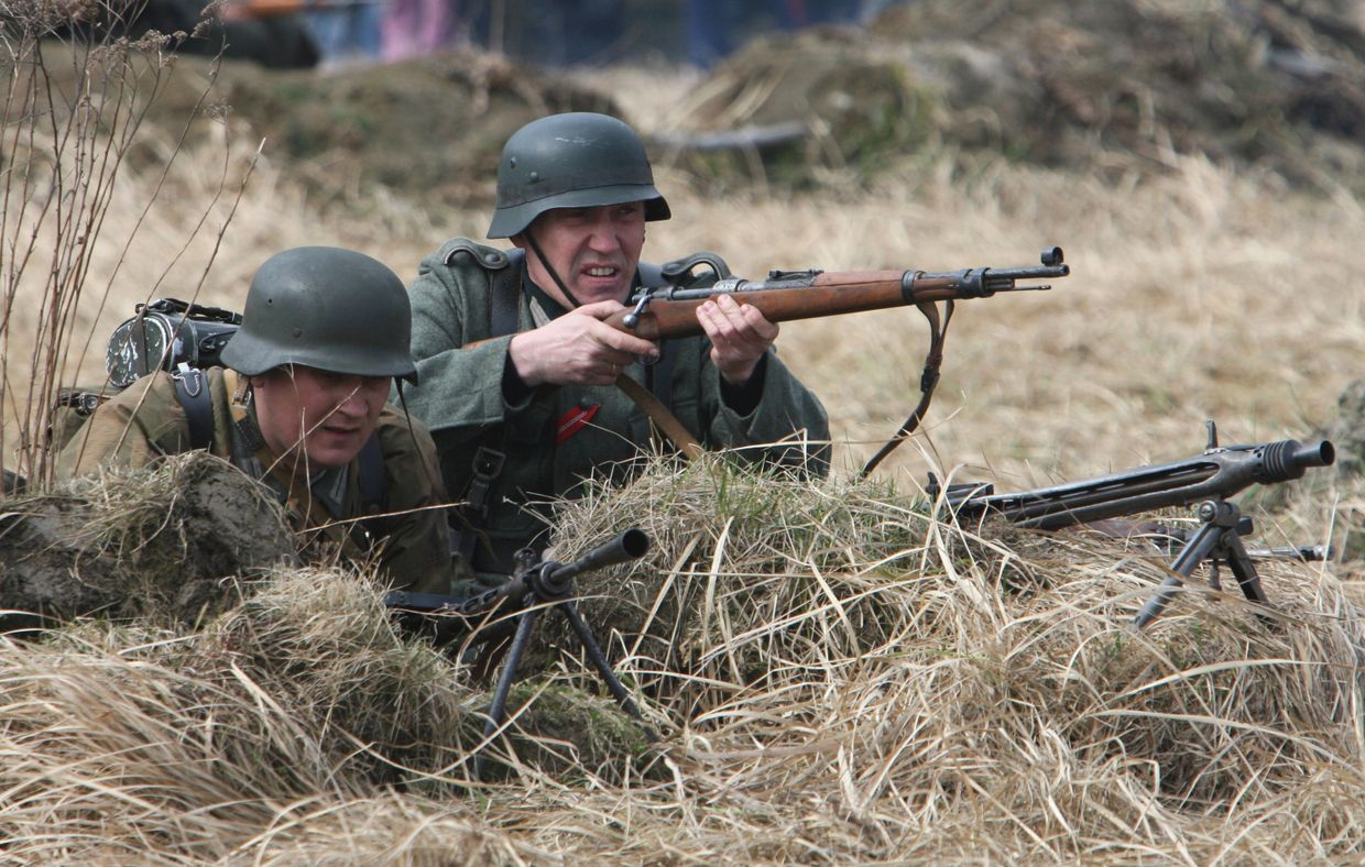 Военно-историческая реконструкция штурма Кенигсберга