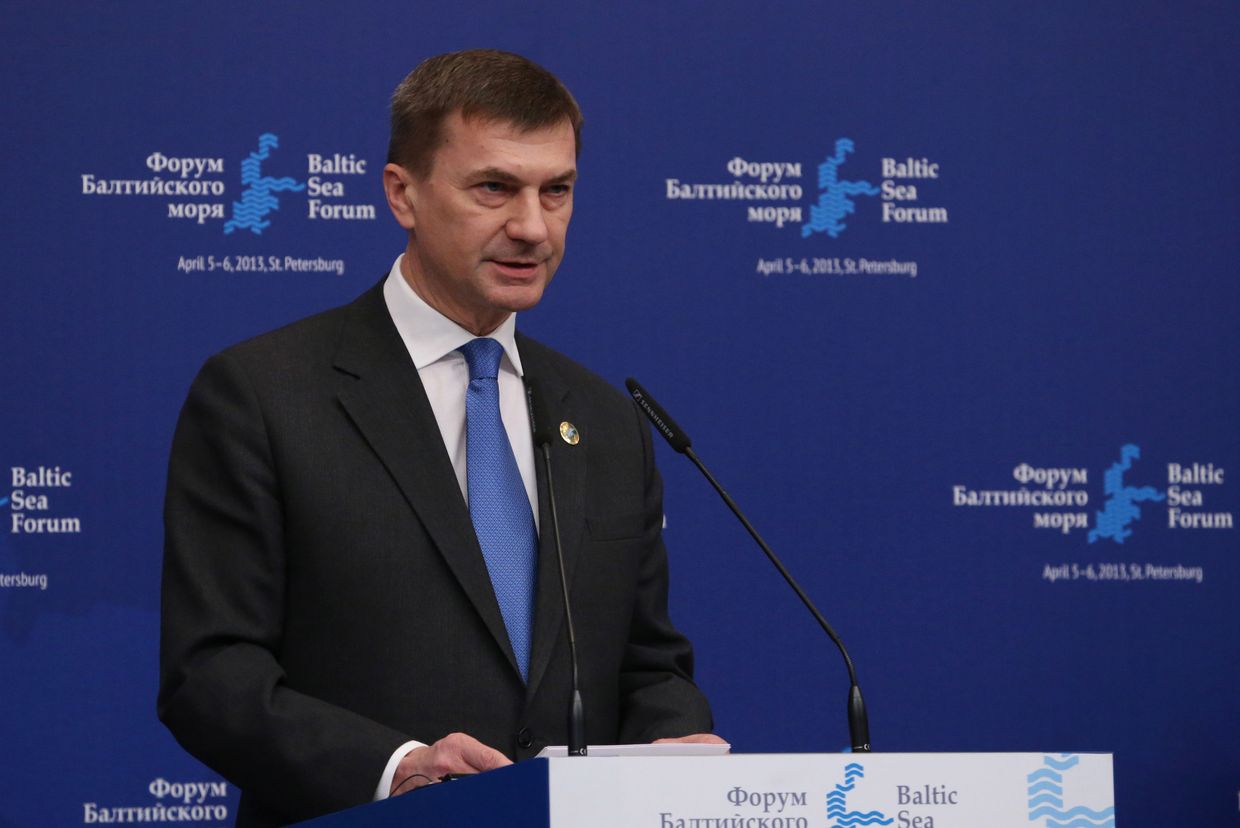 Премьер-министр Эстонии Андрус Ансип