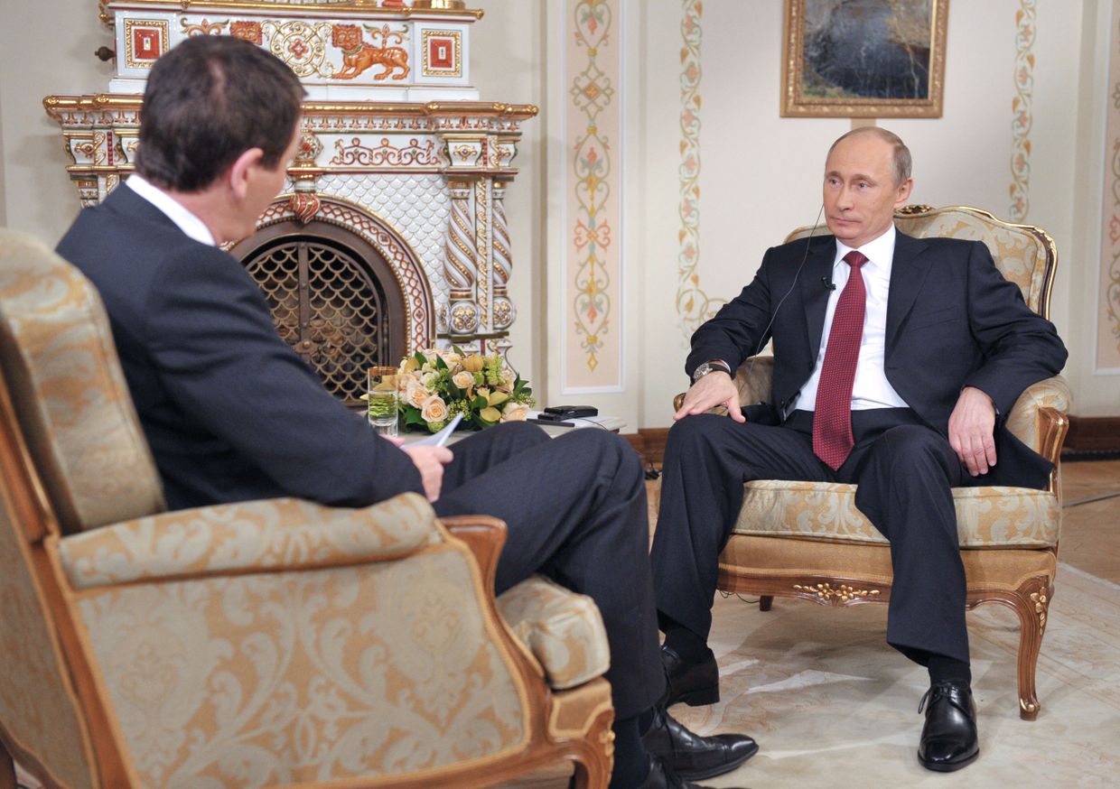 Интервью президента РФ В.Путина немецкой телерадиокомпании ARD