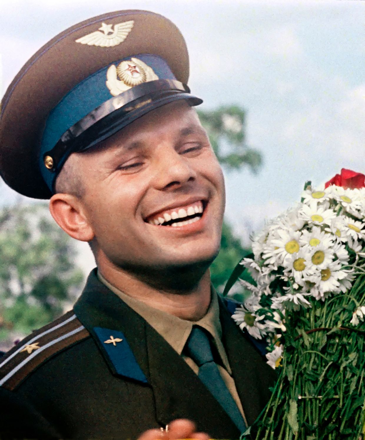 Летчик-космонавт Ю.Гагарин