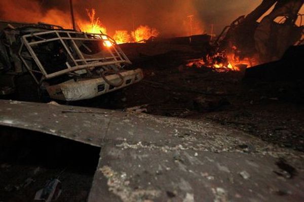 Последствия взрыва на заводе удобрений в Техасе