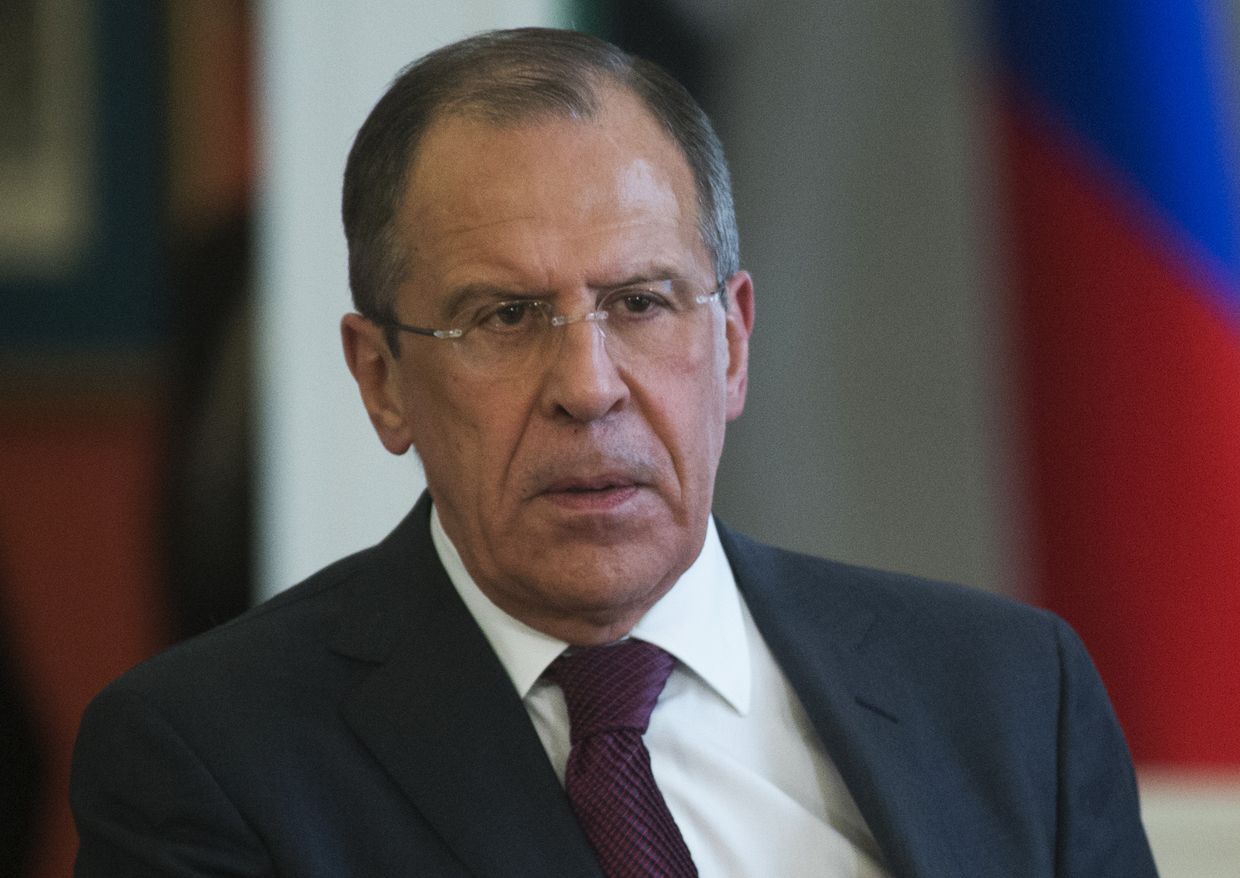Министр иностранных дел России Сергей Лавров