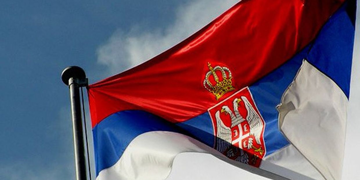 Флаг Сербии