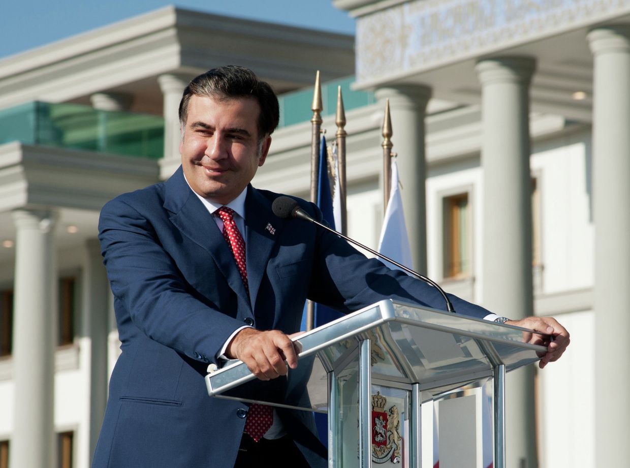 Президент Грузии Михаил Саакашвили