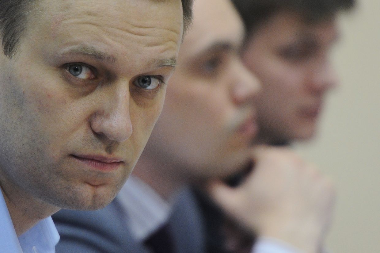 Алексей Навальный в Ленинском районном суде города Кирова