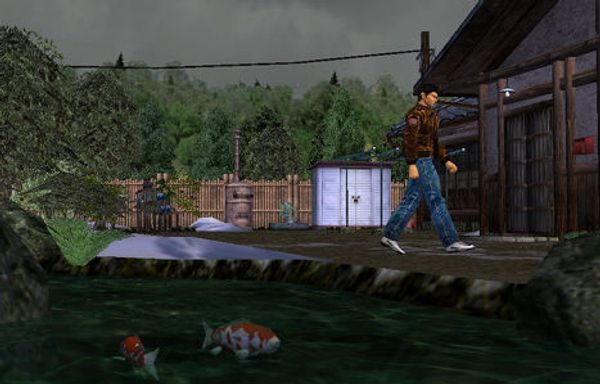 Кадр из игры Shenmue