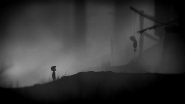Кадр из игры Limbo