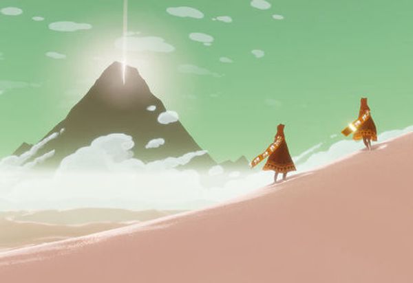 Кадр из игры Journey
