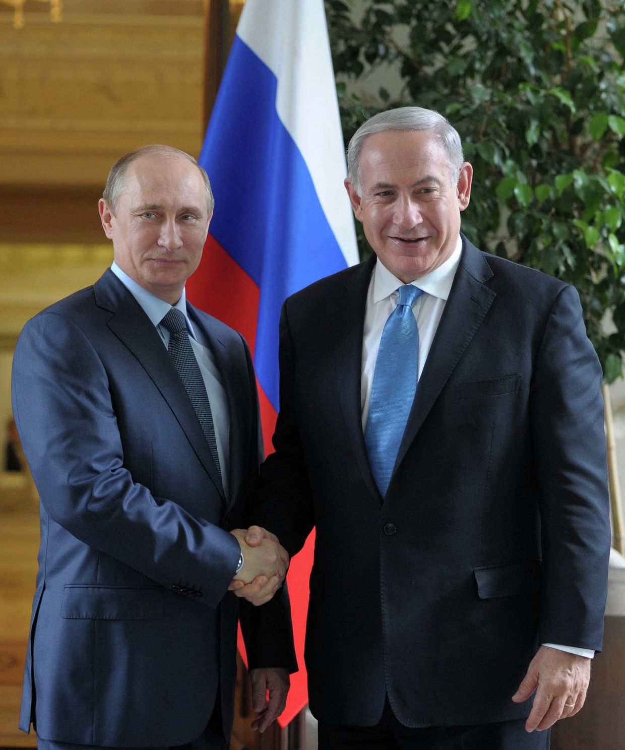 Встреча В.Путина и Б.Нетаньяху в Сочи