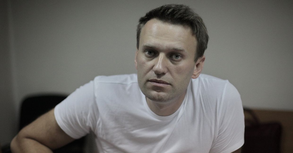 Оппозиционер Алексей Навальный