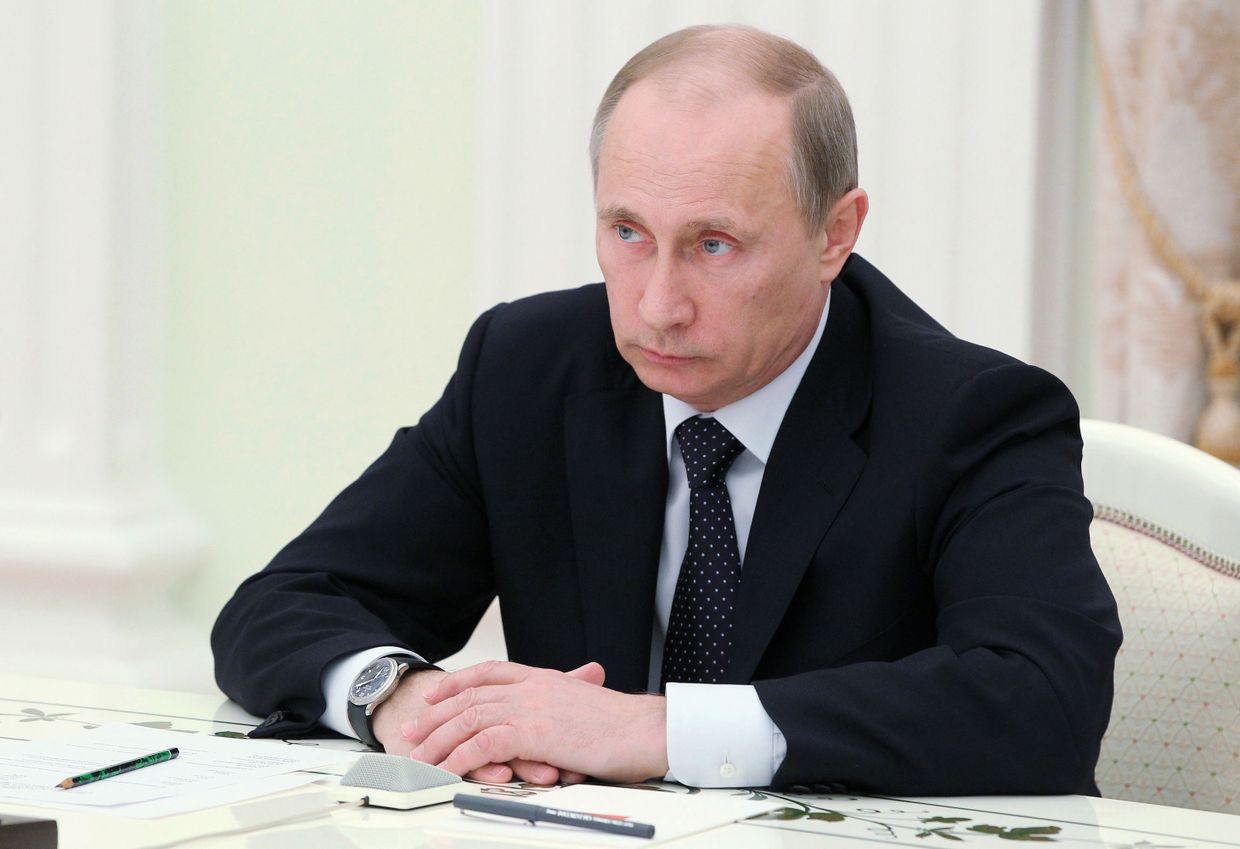 Президент РФ Владимир Путин в Кремле