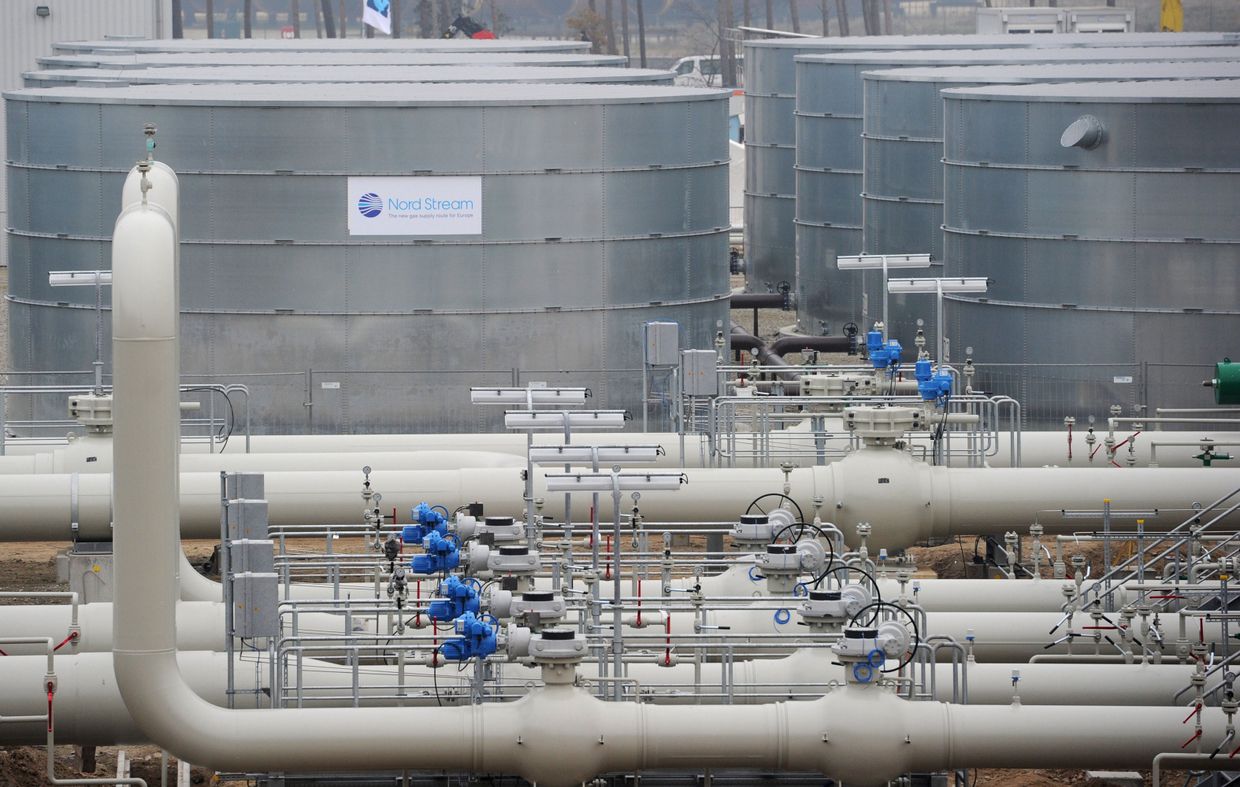 Открытие газопровода Северный поток в Германии