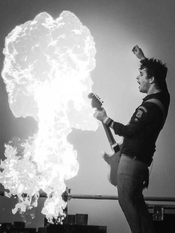 Билли Джо Армстронг, фронтмен панк-рок-группы Green Day Билли Джо Армстронг, фронтмен панк-рок-группы Green Day