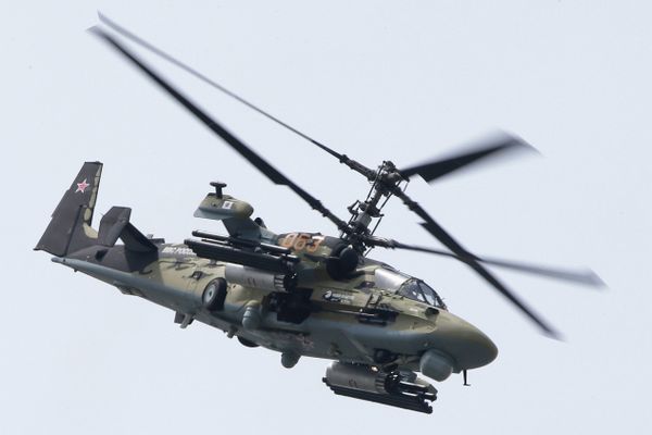 Разведывательно‑ударный вертолет Ка‑52 Аллигатор
