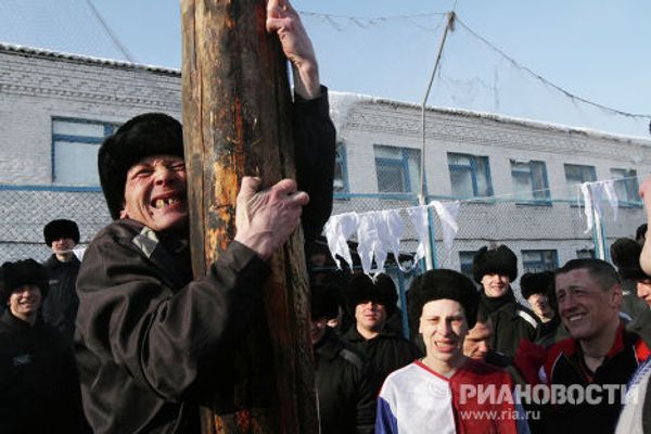 Алексей Мальгавко «Празднование широкой Масленицы в исправительной колонии №12 в Омске»