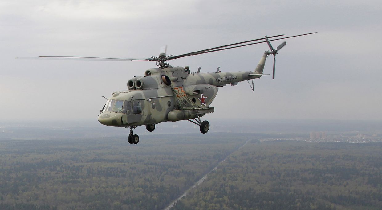 Вертолет Ми-17. Архив