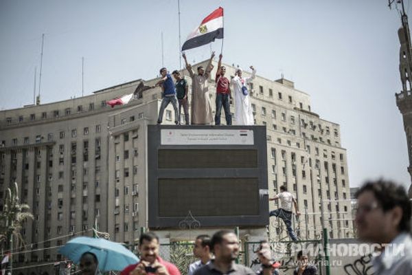 Митинги сторонников и противников президента М.Мурси в Каире
