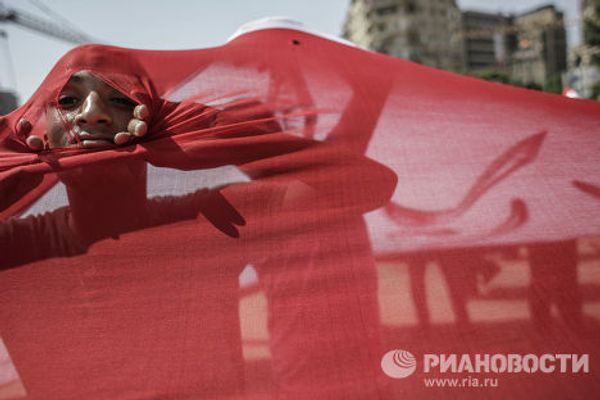 Митинги сторонников и противников президента М.Мурси в Каире