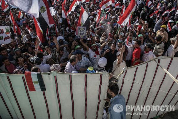 Митинги сторонников и противников президента М.Мурси в Каире