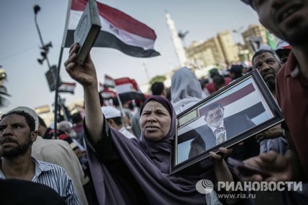 Митинги сторонников и противников президента М.Мурси в Каире