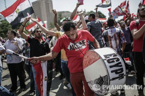 Противники президента Моххамеда Мурси на площади Тахрир
