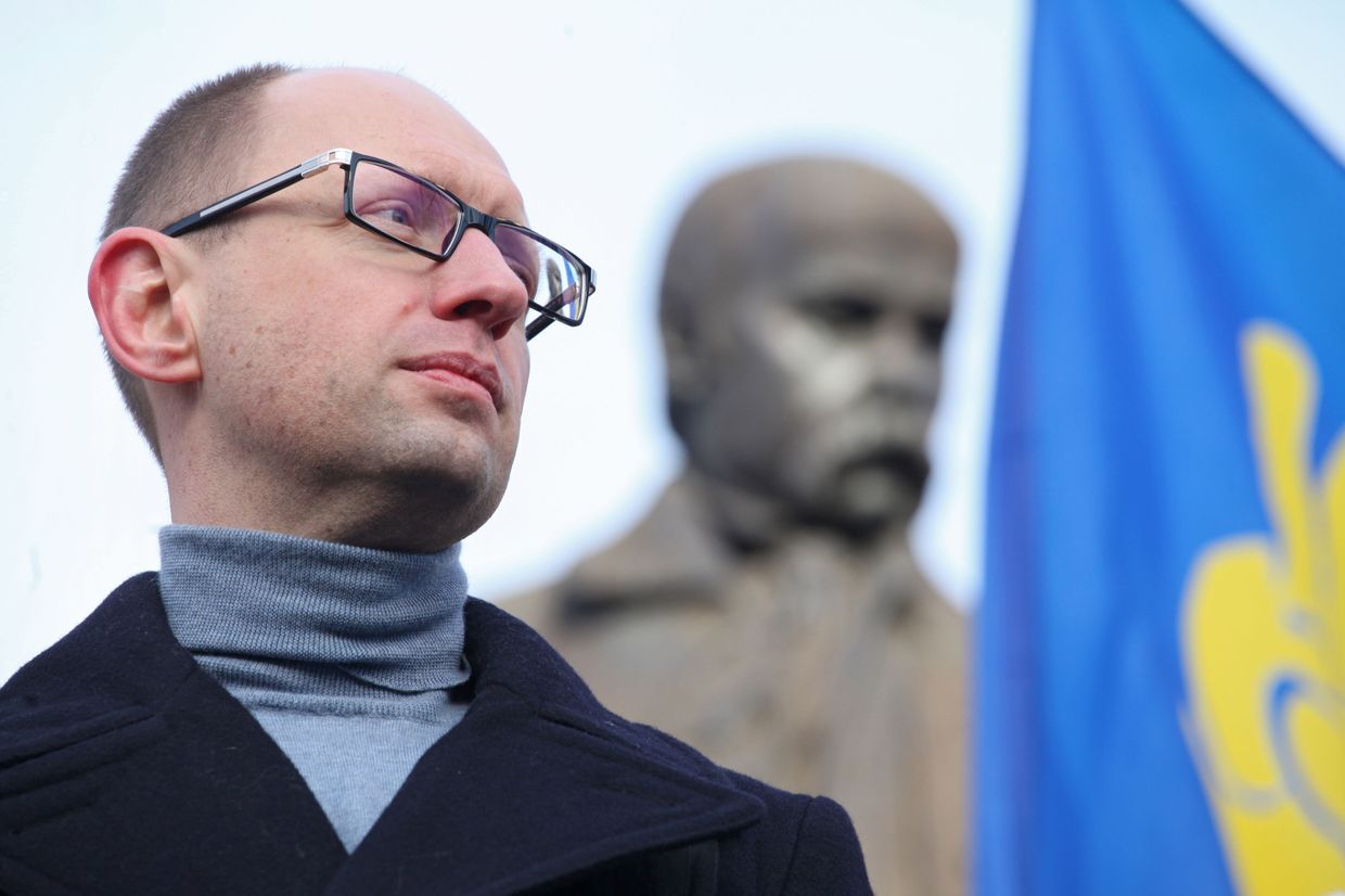 Лидер фракции «Батькивщина в Раде Арсений Яценюк