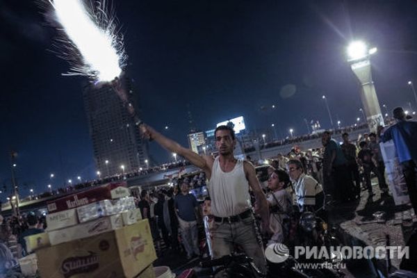 Массовые акции протеста в Каире