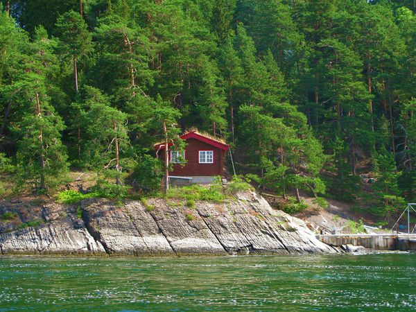 Осло-фьорд в Норвегии