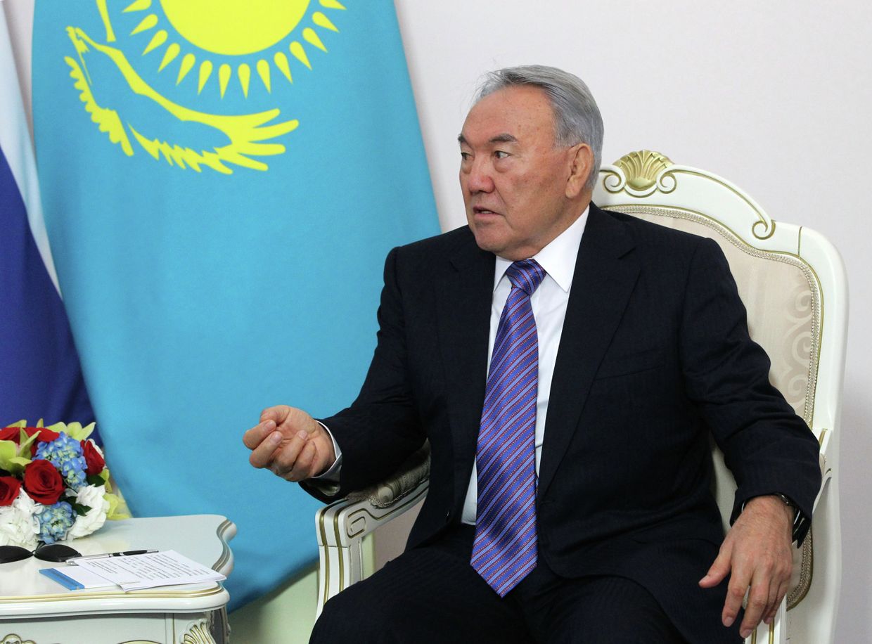 Президент Казахстана Нурсултан Назарбаев