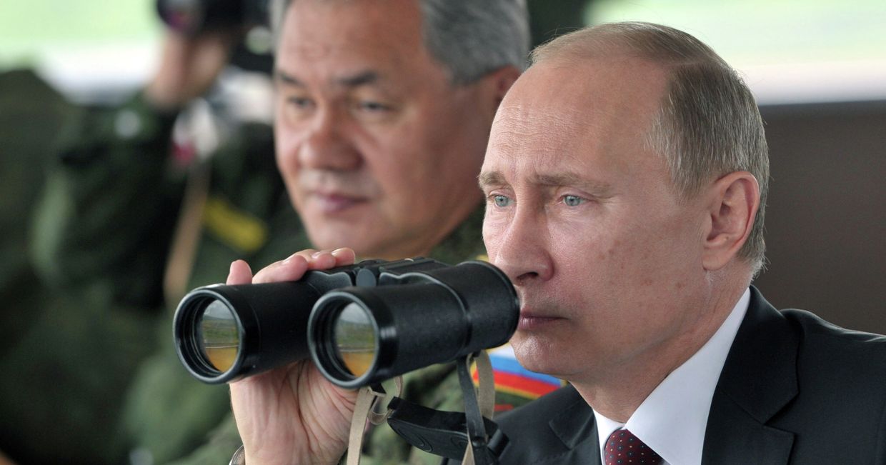 В.Путин ознакомился с ходом военных учений в Восточном ВО