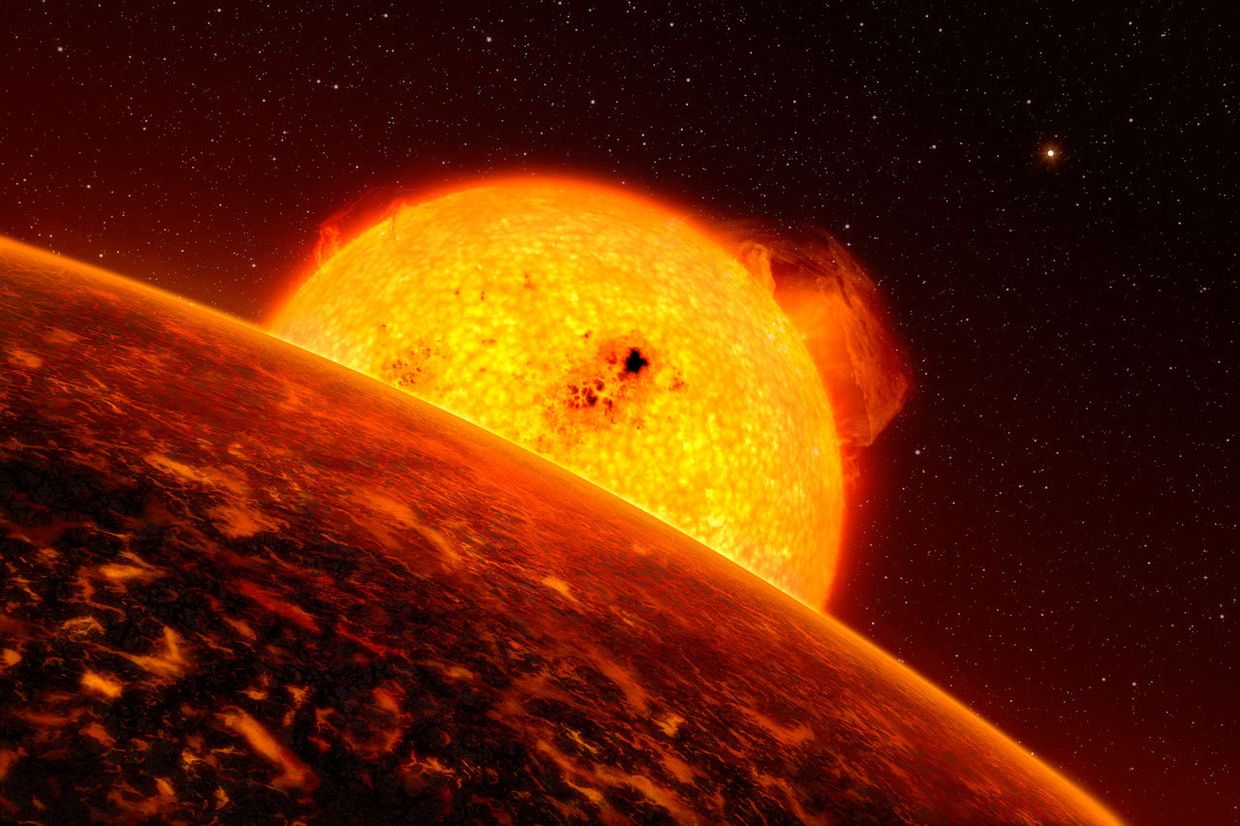 Экзопланета COROT-7b  