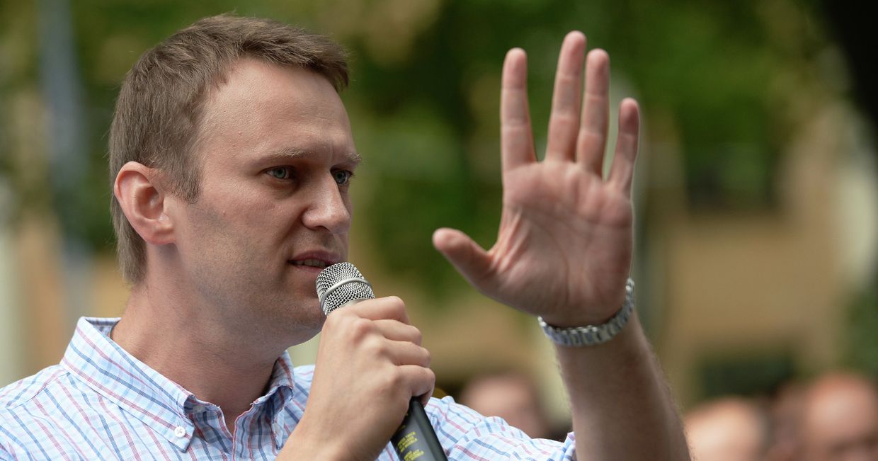 Кандидат в мэры Москвы Алексей Навальный встретился с избирателями