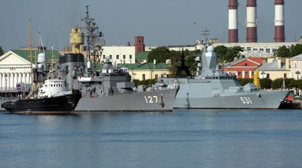 Визит миноносцев Морских сил самообороны Японии в Санкт-Петербург