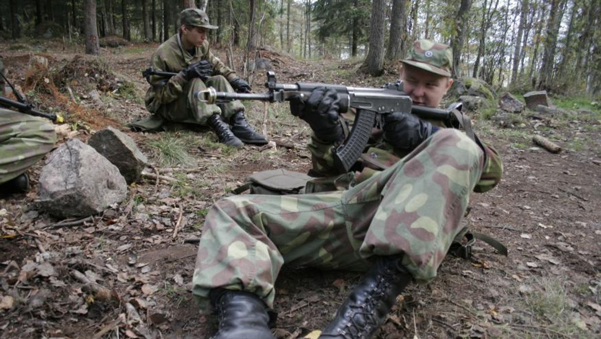 Финские военнослужащие