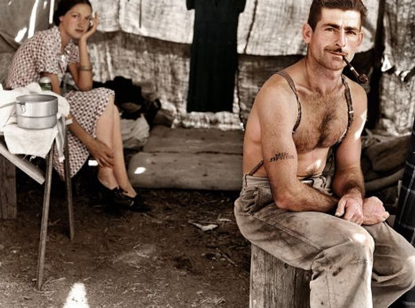 Снимок американского фотографа и фотожурналиста Доротеи Ланж