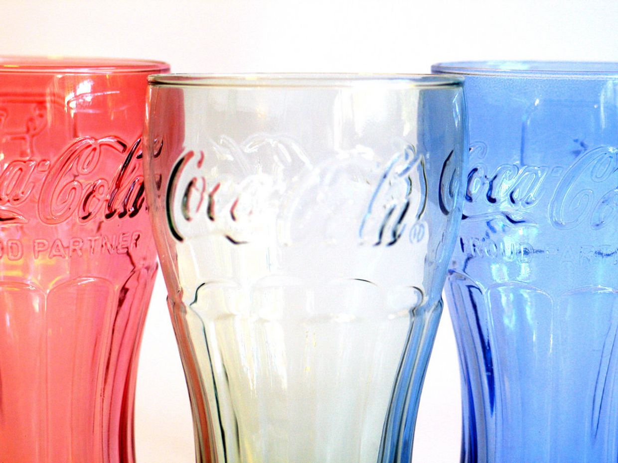Фирменный стакан Coca-Cola
