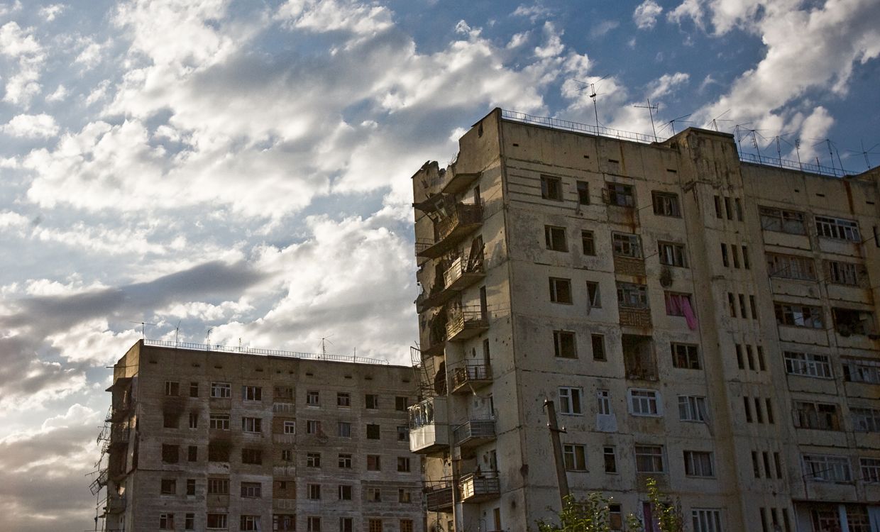 Последствия военных действий в Цхинвале