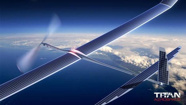 Самолет на солнечной батарее Titan Aerospace