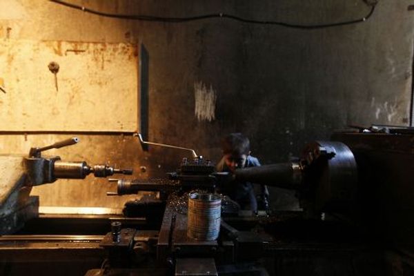 Десятилетний мальчик Исса из города Алеппо в Сирии