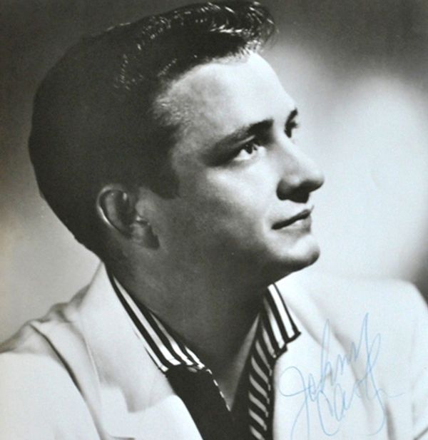Фотография Джонни Кэша для Sun Records, 1955 год