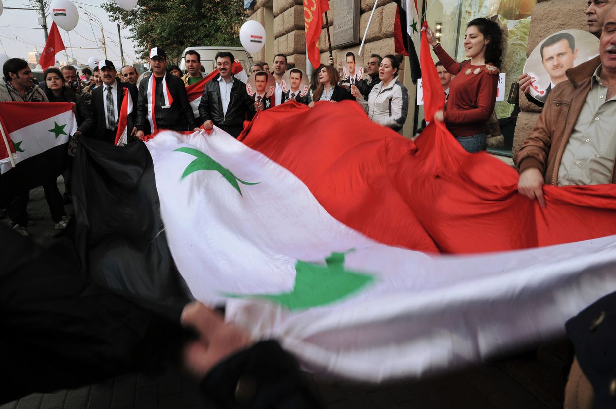 Митинг против американо-натовской военной агрессии в Сирии