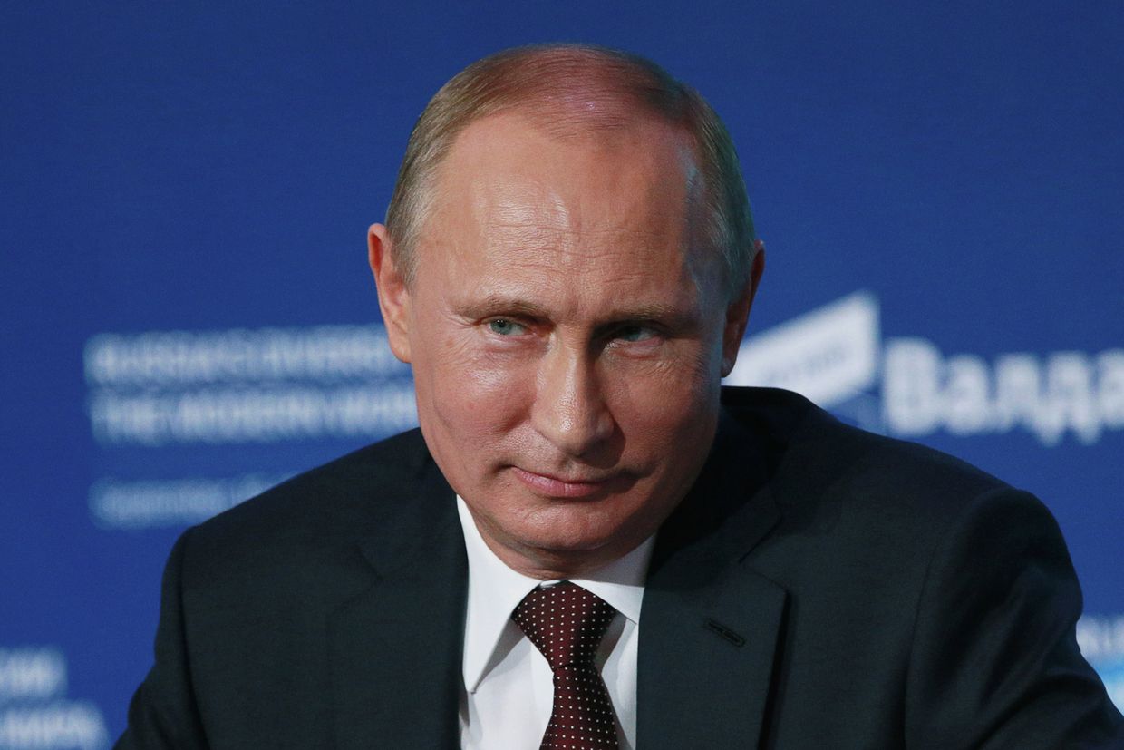 В.Путин на заседании дискуссионного клуба Валдай