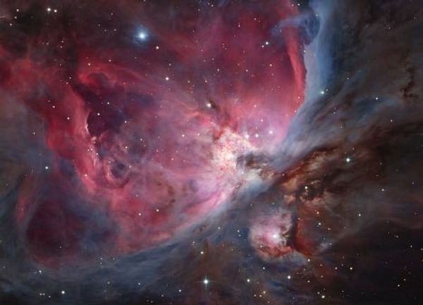 The Trapezium Cluster and Surrounding Nebulae by László Francsics