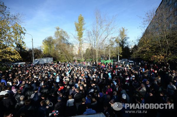 Беспорядки в московском районе Бирюлево