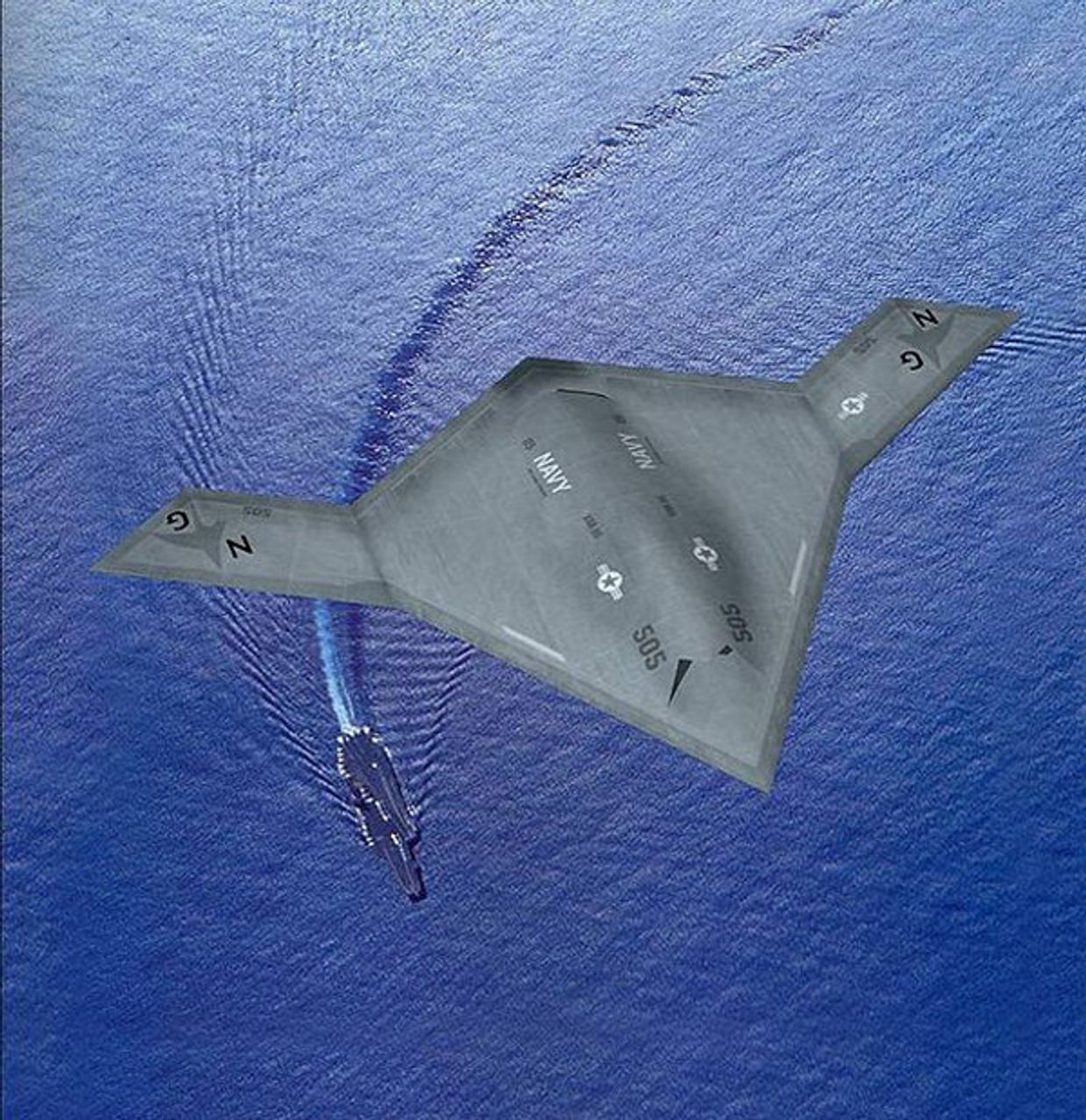 Разведывательно-ударный беспилотник X-47B