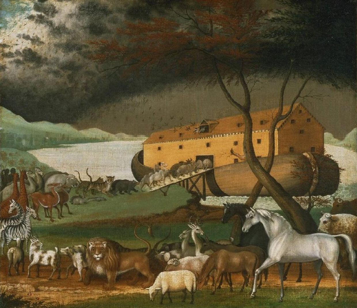 Эдвард Хикс «Ноев Ковчег», 1846 год